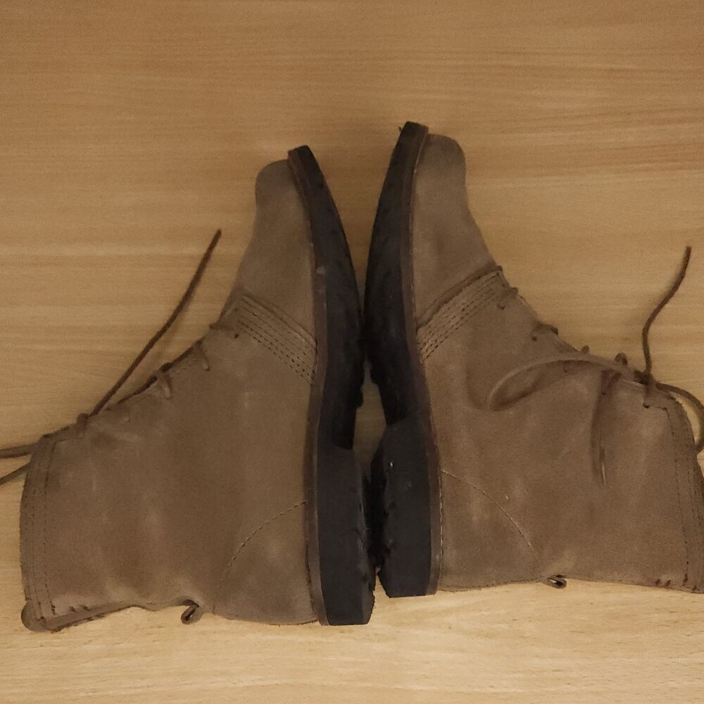 Bussola Kalahari Women's Tan Leather Lace Up Ankle Boots 7 - Picture 4 of 10